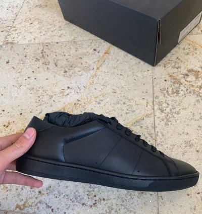 Sl01 Low Top Sneakers In Black