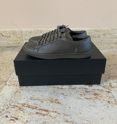 Sl01 Low Top Sneakers In Haunting Green