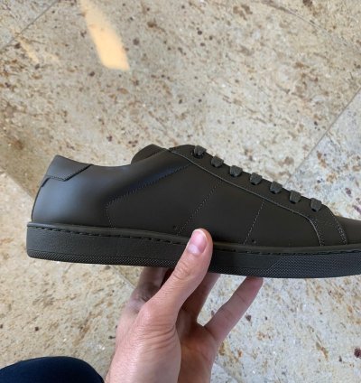 Sl01 Low Top Sneakers In Haunting Green
