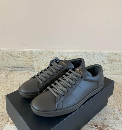 Sl01 Low Top Sneakers In Haunting Green