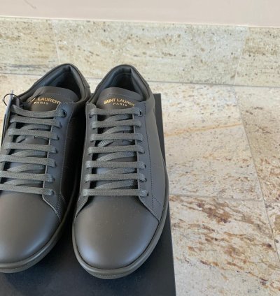 Sl01 Low Top Sneakers In Haunting Green