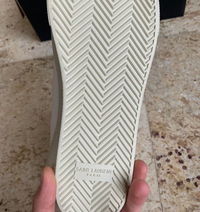 Sl06 20 Embroidered Logo Sneakers In Panna Milk