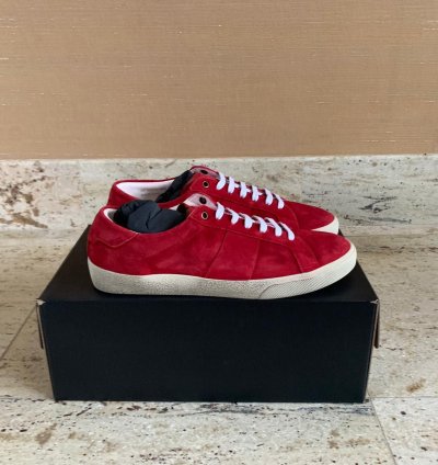 Sl06 Low Top Sneakers In Rouge Eros