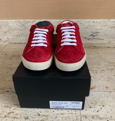 Sl06 Low Top Sneakers In Rouge Eros