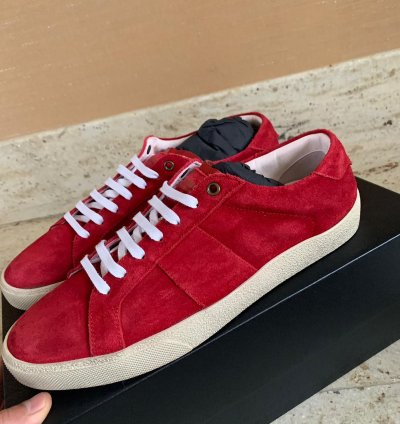 Sl06 Low Top Sneakers In Rouge Eros