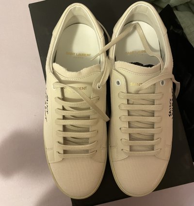 Slp Court Classic Sl-06 Embroidered Canvas Sneakers