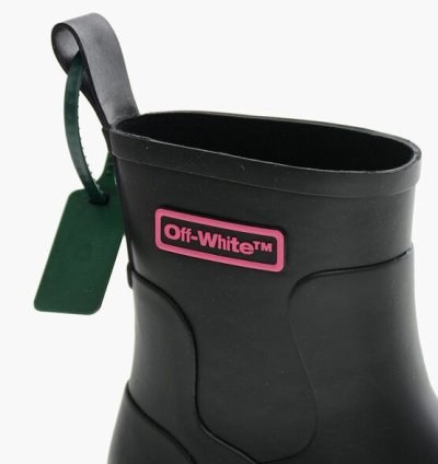 Sponge Low Boots With Embossed Logo 4cm