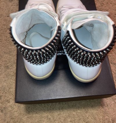 Studded Hi-top Sneakers