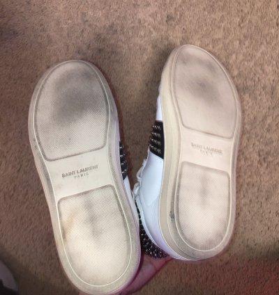 Studded Hi-top Sneakers