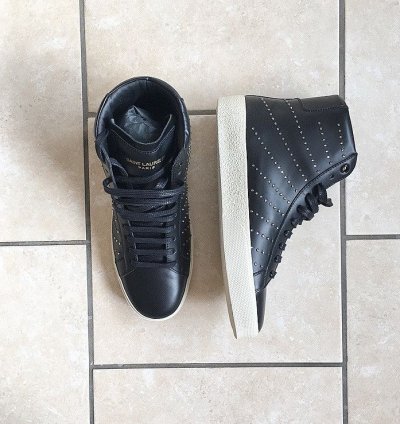 Studded Sneakers Rrp 710 Brand New