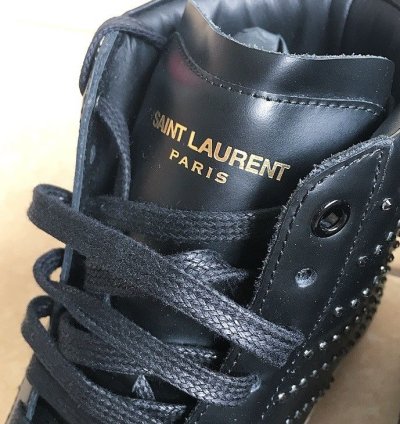 Studded Sneakers Rrp 710 Brand New