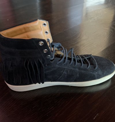Suede Black Boots