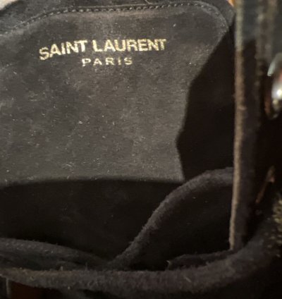 Suede Black Boots