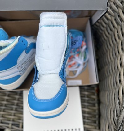 Unc Off White Jordan Ones
