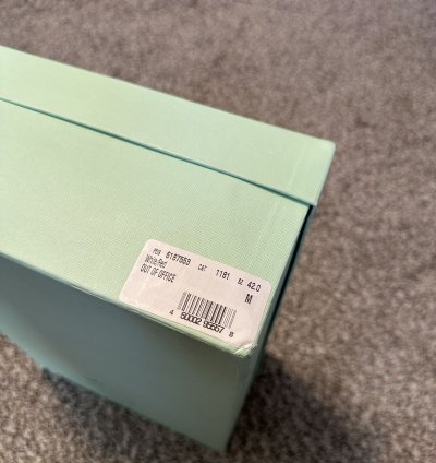 Us 9 Off-white Out Of Office Calf Leather White Red