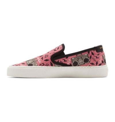 Venice Sneakers In Radio Print Canvas