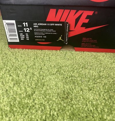 Virgil Abloh Off-white Jordan 1