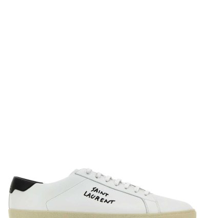 White Leather Court Sl 06 Sneakers