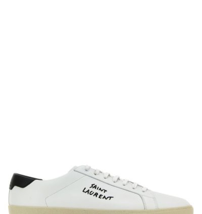 White Leather Court Sl 06 Sneakers