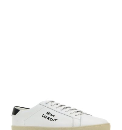 White Leather Court Sl 06 Sneakers