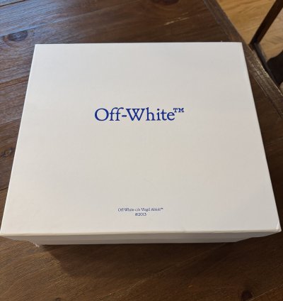 White Off-white The Glove Sneaker Nib New Size 43 Us 10