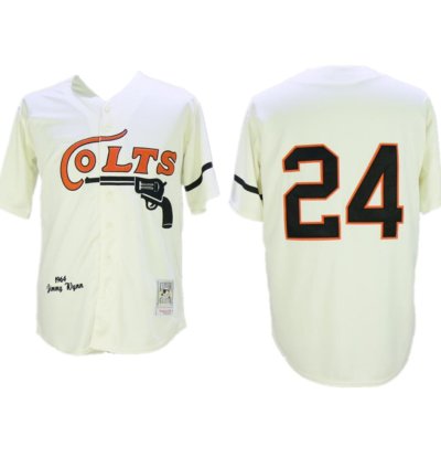 Houston Colts Jimmy Wynn Cream 1964 Throwback Jersey