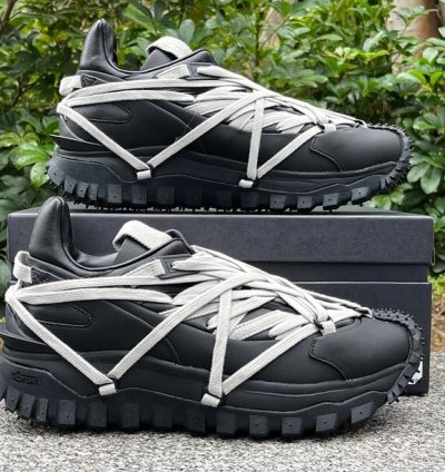 Rick Owens X Moncler Trailgrip Megalace Black
