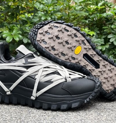Rick Owens X Moncler Trailgrip Megalace Black