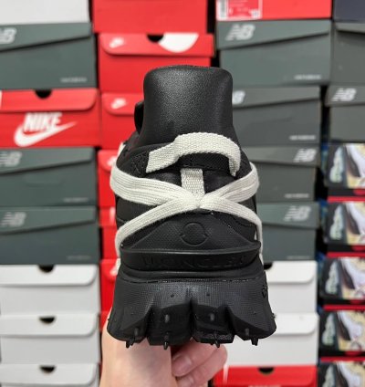 Rick Owens X Moncler Trailgrip Megalace Black