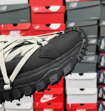 Rick Owens X Moncler Trailgrip Megalace Black