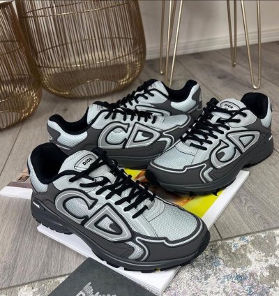 Dior B30 Low-top Sneakers grey Anthacite