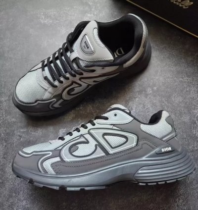 Dior B30 Low-top Sneakers grey Anthacite