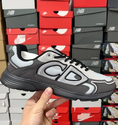 Dior B30 Low-top Sneakers grey Anthacite