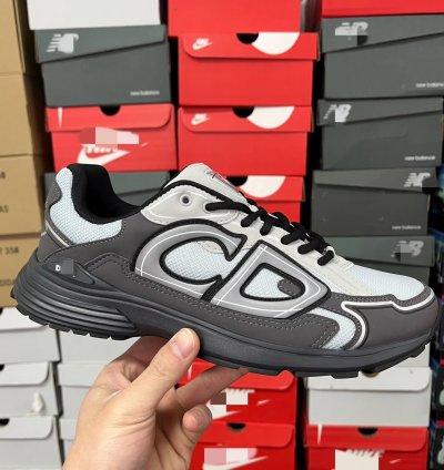 Dior B30 Low-top Sneakers grey Anthacite