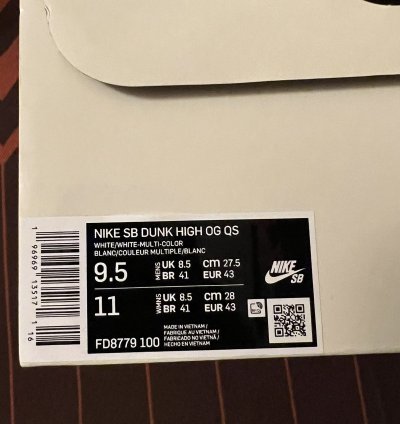 final Price Drop Supreme Nike Sb Rammellzee Dunk High