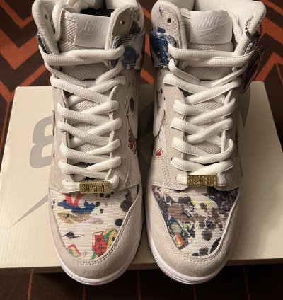 final Price Drop Supreme Nike Sb Rammellzee Dunk High