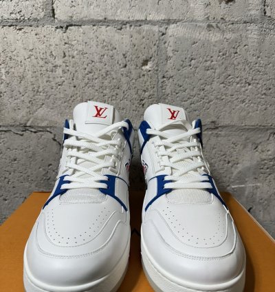 new Louis Vuitton Fw20 Lv Trainer Red White Blue