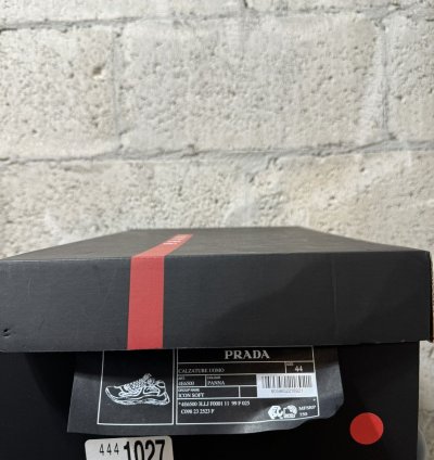 new Prada American Cup Sneaker White Silver