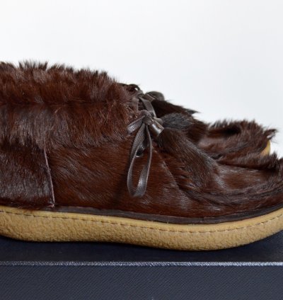 17 Tasselled Fur Chukka Boots