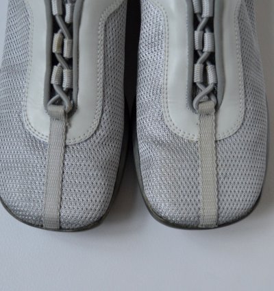 1999 Gray Bunjee Lace Sneakers