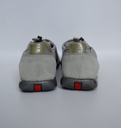 1999 Gray Bunjee Lace Sneakers
