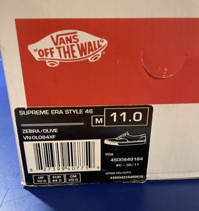 2011 Zebra Eras