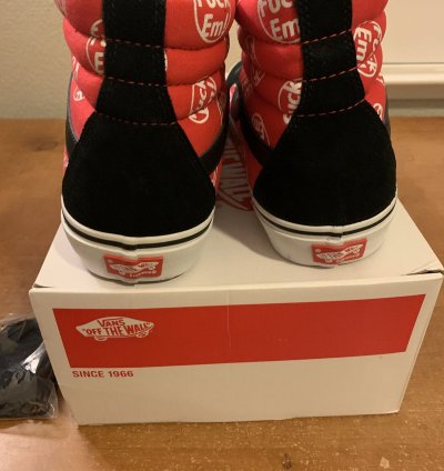 2014 Supreme Vans Sk8 Hi Fuck Em