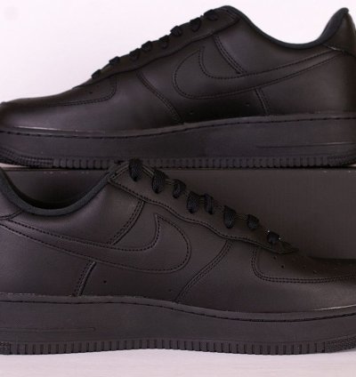 2021 Supreme Nike Air Force 1 Low Black Red Box Logo