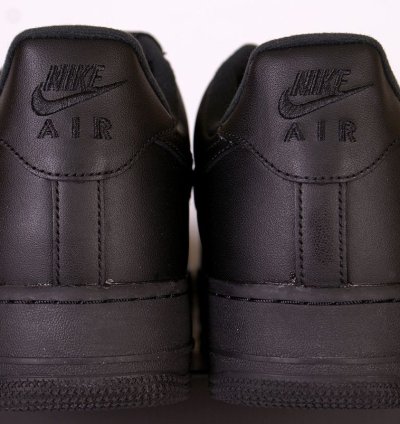 2021 Supreme Nike Air Force 1 Low Black Red Box Logo