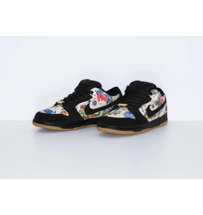 2023 Supreme Nike Sb Dunk Hi Rammellzee Cream 9 5