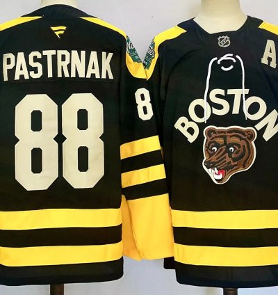 Mens David Pastrnak Jersey 88 Boston Bruins 2023 Winter Classic Stitched