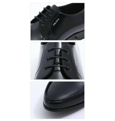 2ec124 Dark Navy Blue Polished Leather Logo Oxfords 10