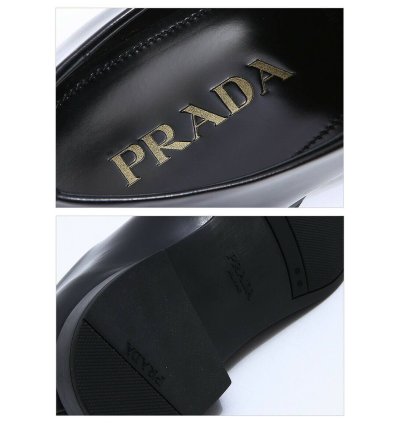 2ec124 Dark Navy Blue Polished Leather Logo Oxfords 10