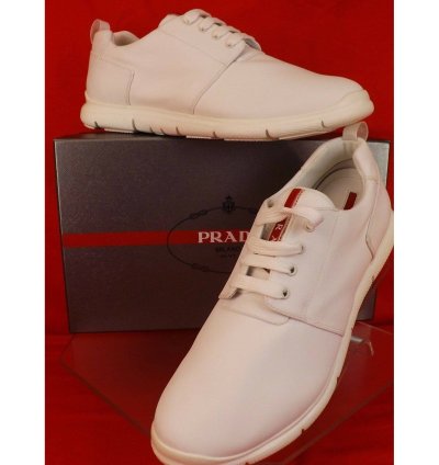 4e3055 White Bianco Canvas Lace Up Logo Sneakers 11